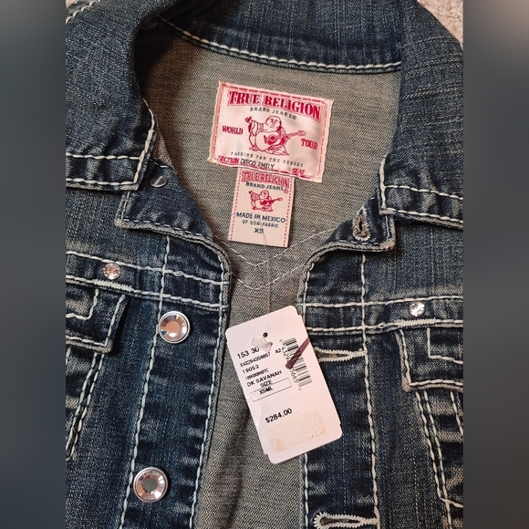 XS True Religion Disco Emily Jean Jacket - Picture 6 of 9